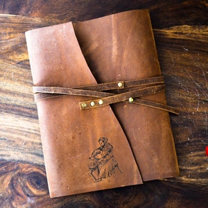 Leather Cover for A5 Journal PDF Pattern