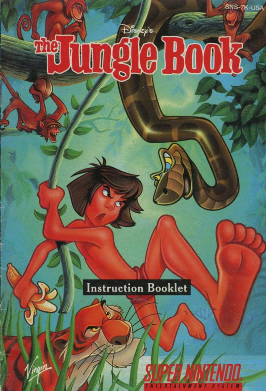 Snes Player Guide.pdf The Jungle Book SNES Instruction Manual PDF | Retro Game Guide ...