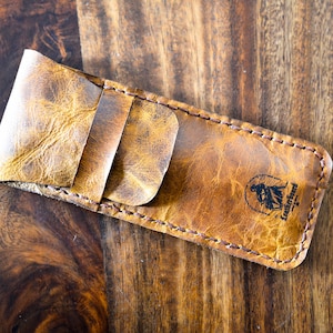 Leather Pen Case, Fountain Pen Case, Pen Case Cute, Luxury Pen Case, Cute Pen Case, Engraved Pen Case, Three Pen Case, Multi Pen Case