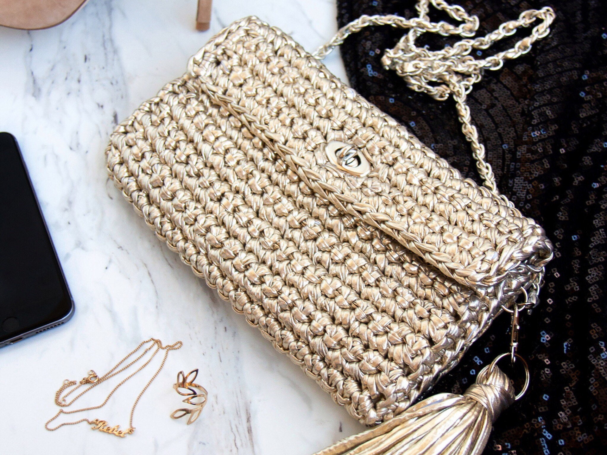 gold clutch purse target