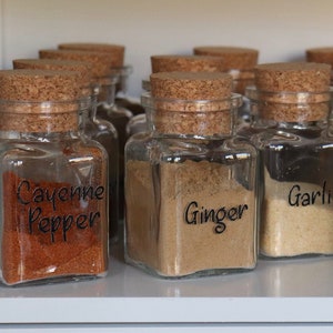 Spice Jars | Mothers Day Gift | Kitchen Organising