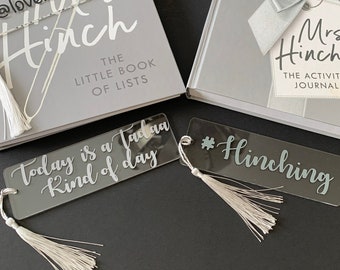 Personalized Acrylic Bookmark with Tassel