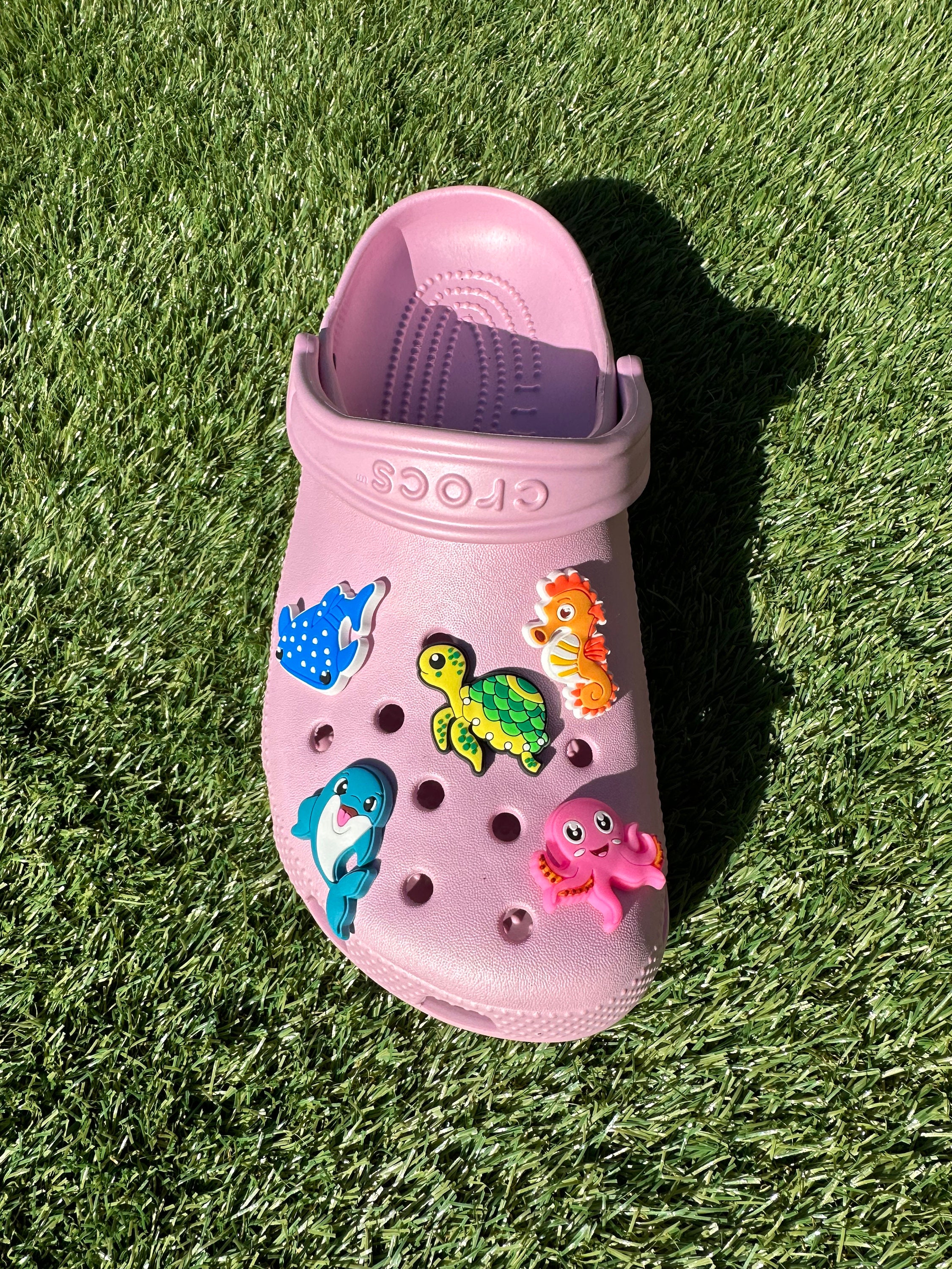 Good Vibes Croc Charm Sun Moon Star Cloud Shoe Clips Happy Shoe Charms Crocs  Accessories for Kids 