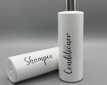 Personalised Flip Cap Shampoo Bottles | Christmas Gift