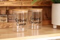 Borosilicate Glass Jars with Bamboo Lid: Personalized Food Storage