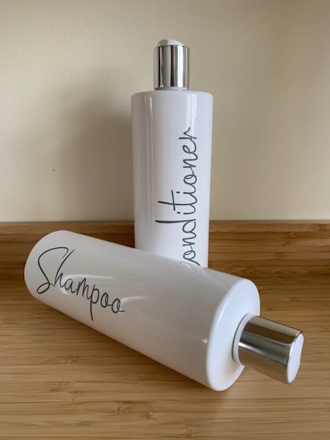 Personalised Flip Cap Shampoo Bottles Christmas Gift Etsy UK