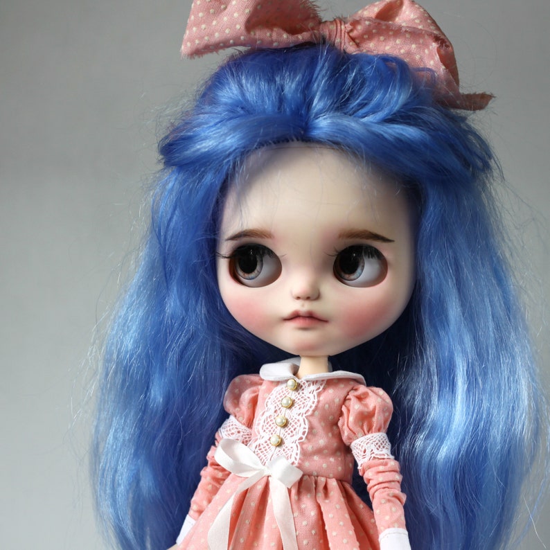 SOLD Blythe Malvina Doll With Blue Hair | Etsy