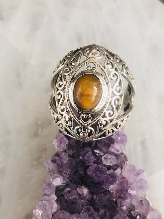 Etsy bague argent hotsell