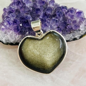 ハート型ゴールデンオプシディアン ゴールデンオブシディアン ハート型