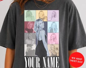 Custom Era Tour Shirt, Custom Photo Shirt, Personalized Picture Tee, custom Personalized tee, Custom Girlfriend Shirt