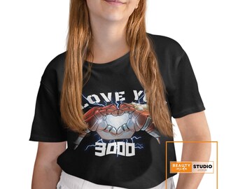 Te amo 3000 camiseta, camiseta del día del padre para niños, camiseta del día del padre de la hija, te amo 3000 día del padre, te amo 3000 regalo, regalo de papá