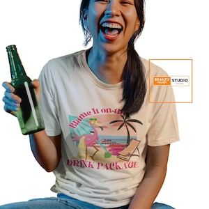 Blame It on the Drink Package T Shirt, Cruise Shirts Family and Friends, Funny Drinking Shirts, Vacation Shirt Cruise, Holiday Shirts