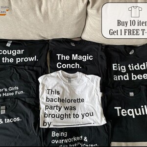 Camisetas de despedida de solteira, camisetas de festa de noiva, camisas de despedida de solteira, camisa de dama de honra, cartões contra a humanidade, despedida de solteira, presentes personalizados