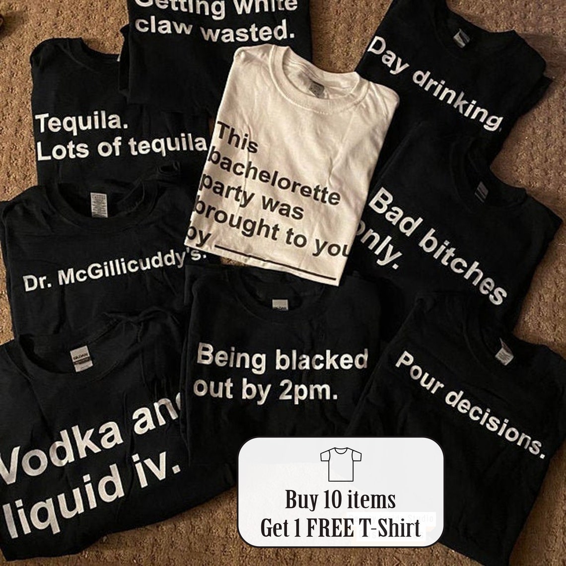 Bachelorette Party Shirts Cards Against Humanity Etsy