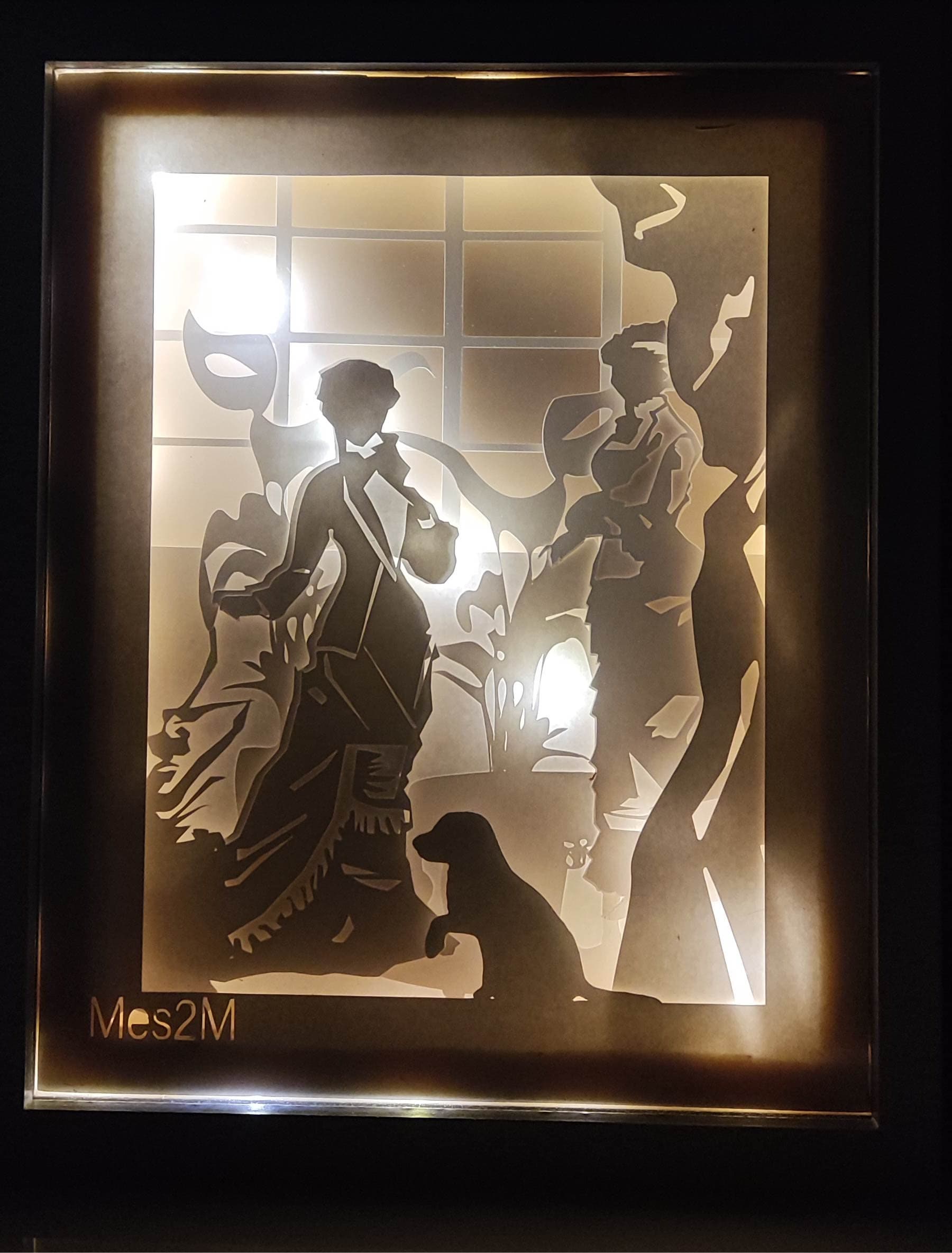 Boite Lumineuse Du 20 Ieme Siecle