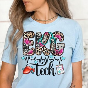 EKG tech shirt, long sleeve, sweatshirt, hoodie, gift, cardiovascular technician, cardiology