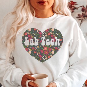Lab tech shirt, sweatshirt, hoodie, gift, Laboratory technician, technologist, cute
