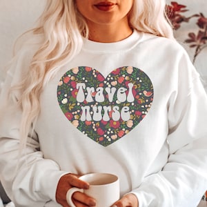 Travel nurse shirt, sweatshirt, hoodie, tank top, gift, RN, grad gift, future travel nurse, student, travel nursing