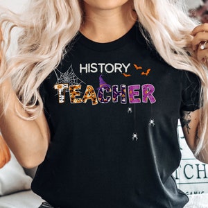 History Teacher Halloween shirt, hoodie, sweatshirt, tank top, gift, Historian, history squad