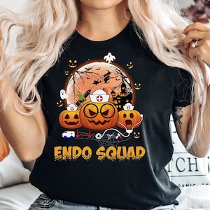 Endo squad Halloween shirt, long sleeve, sweatshirt, hoodie, gift, Endoscopy nurse, endocrinology pa, Endocrinologist