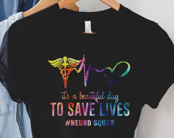 Neuro squad shirt, long sleeve, sweatshirt, tank top, hoodie, gift, graduation, neuro nurse, nurse week, neurology, neuroscience