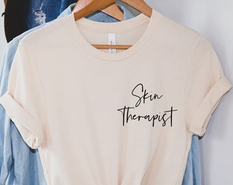 Skin therapist shirt, hoodie, sweatshirt, tank top, gift, Skin therapy, beauty therapist, esthetician, cosmetology
