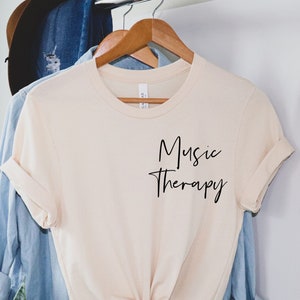 Music therapy shirt, hoodie, sweatshirt, tank top, gift, pocket, Music teacher, art therapist, musician, music lover