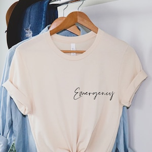 Emergency shirt, hoodie, sweatshirt, tank top, gift, pocket, Emergency Room nurse, ER, critical care, ambulance