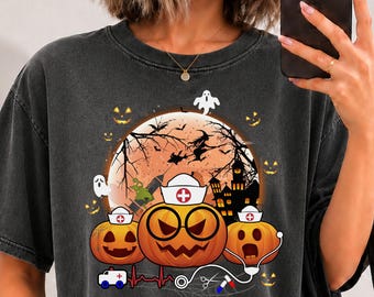 Oncology Squad Halloween shirt, long sleeve, sweatshirt, hoodie, Comfort Colors oncologist, oncology nurse, cancer care team, chemo infusion