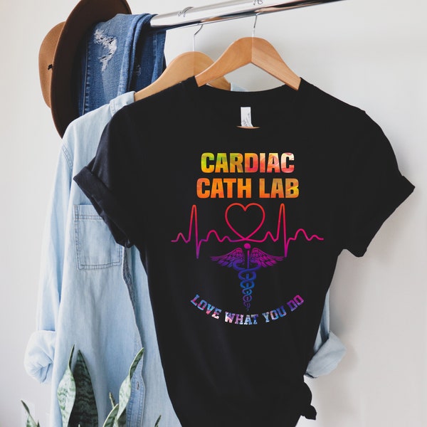 Cardiac Cath Lab Shirt Etsy