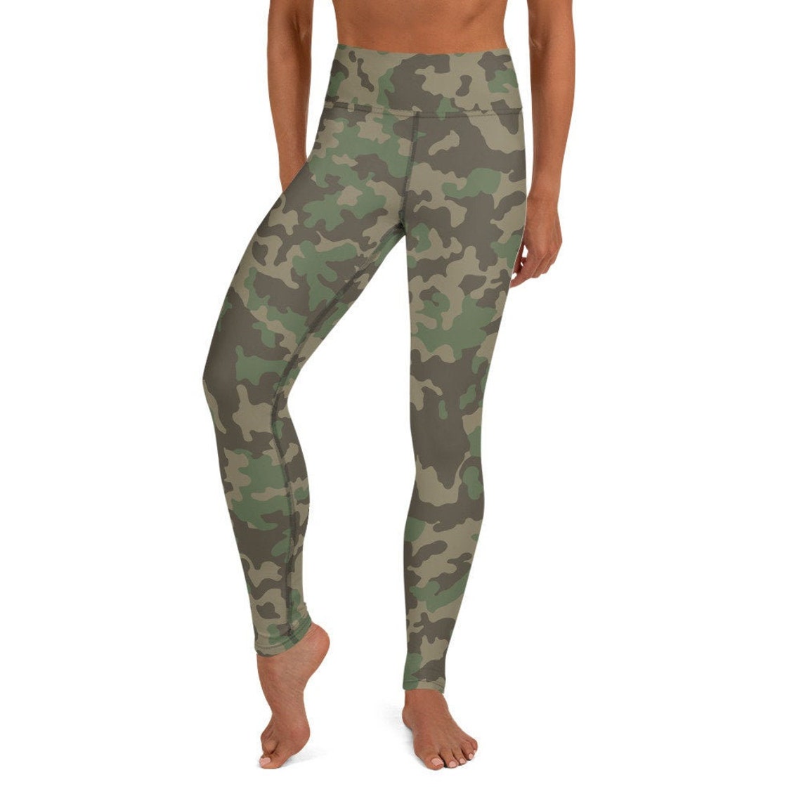 Army Mountain Yoga Leggings Gift Camo Camouflage Fitness - Etsy UK