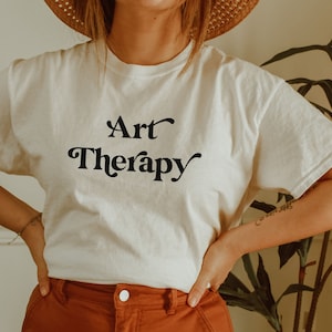 Art therapy shirt, hoodie, sweatshirt, tank top, gift, Art therapist, artist, painter, occupational therapy, art lover, teacher