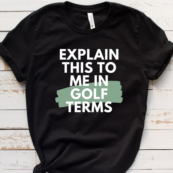 Funny Golf Tank Top Etsy