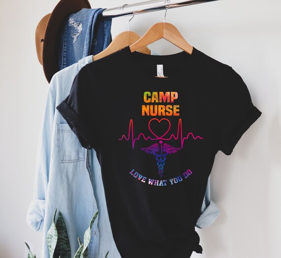 Camp nurse shop t shirt