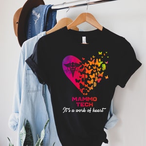 Mammo tech shirt, hoodie, sweatshirt, tank top, gift,Mammography Technologist, mammography, red tech, grad gift,
