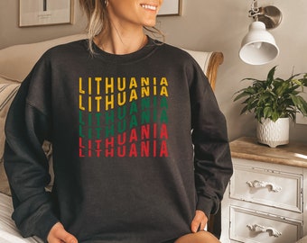 Lithuania Flag shirt, hoodie, sweatshirt, tank top, gift, Lithuanian, Lithuania travel, pride, patriotic, Lietuva