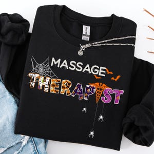 Massage Therapist Halloween shirt, hoodie, sweatshirt, tank top, gift, Massage Therapy, masseuse