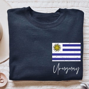 Uruguay flag shirt, hoodie, sweatshirt, tank top, gift, pocket, Uruguay travel, Uruguayan apparel, clothing
