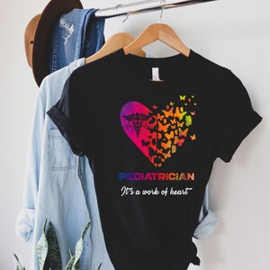 Pediatrician shirt, hoodie, sweatshirt, tank top, gift, nurse week, pediatric nurse, doctor, pediatrics squad, PICU, peds,
