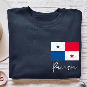 Panama flag shirt, hoodie, sweatshirt, tank top, gift, pocket, Panama travel, Panamanian apparel, clothing