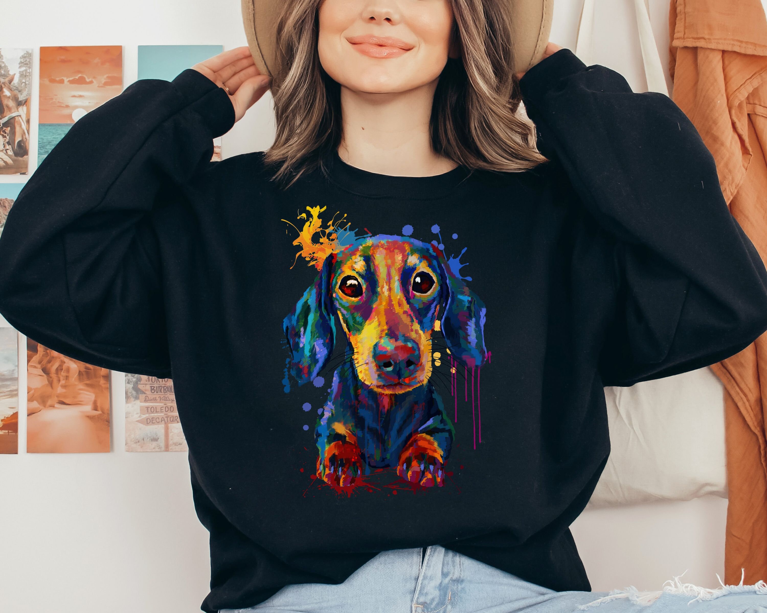 Dachshund long sleeve shirts discount