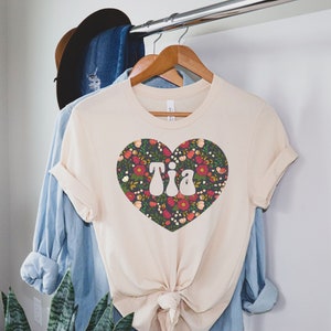 Tia shirt, sweatshirt, hoodie, tank top, gift, Mexican aunt , new aunt, sister, regalos para tia, Spanish, auntie
