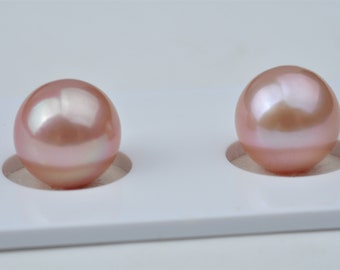 Edison Pearl Coppia con colore viola rosato metallizzato---ASD004