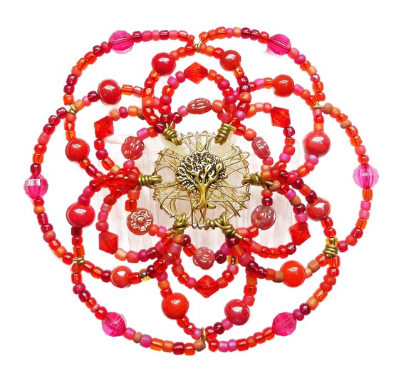 Ladies Beaded Kippah -  display picture 1