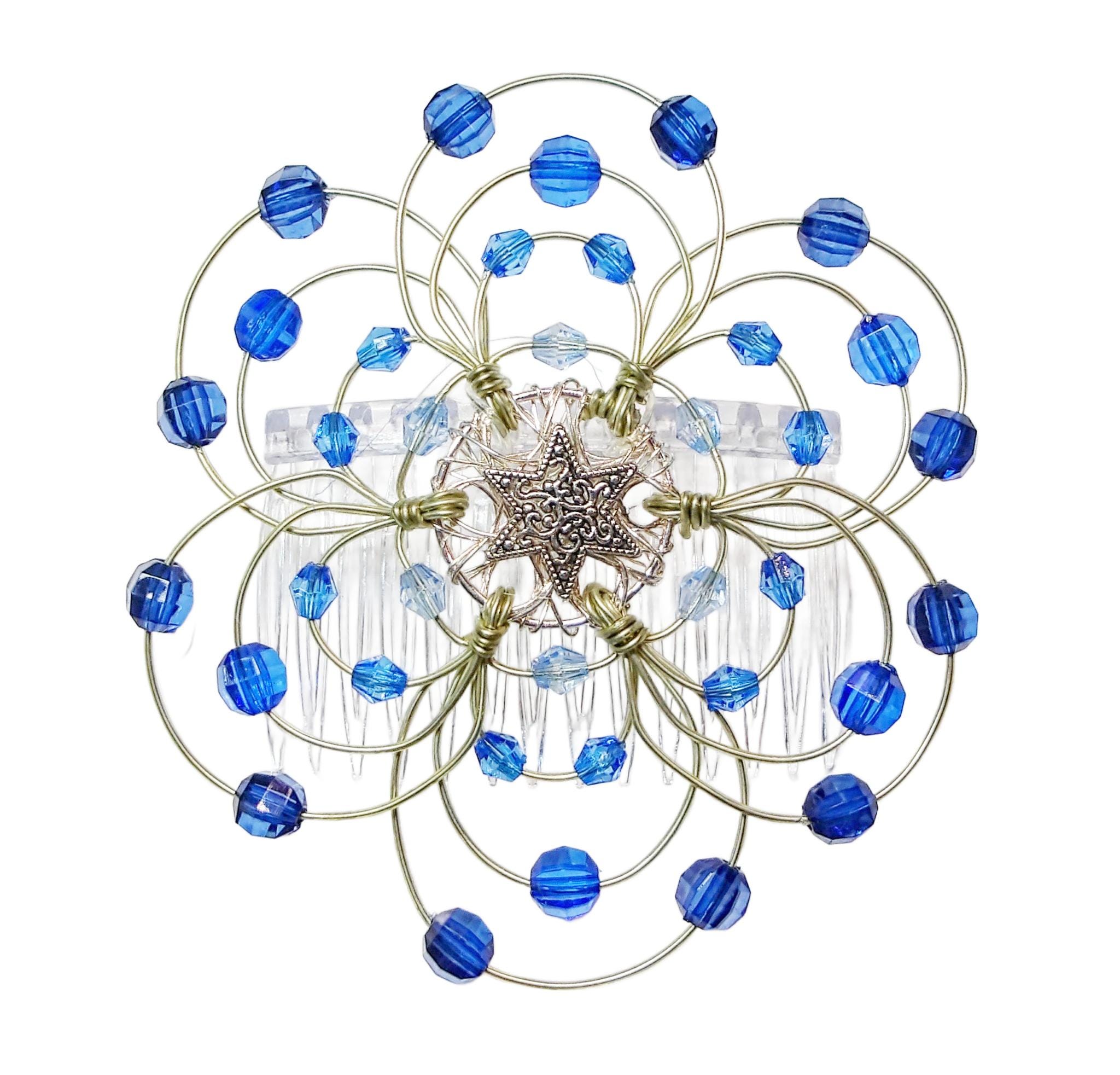 Lightweight Ladies Beaded Kippah -  display picture 2