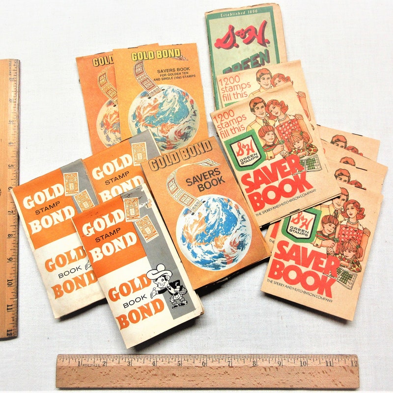 Gold Bond Stamps Etsy