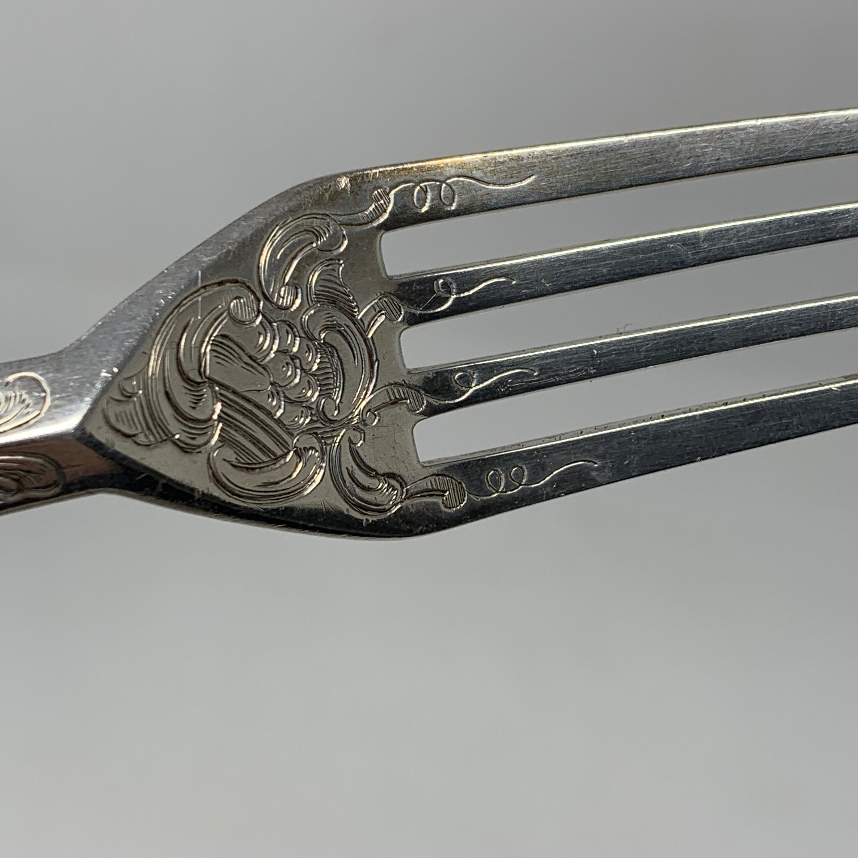 Sterling Silver Wedding Cake Knife and Fork Set With Hallmarks Etsy UK