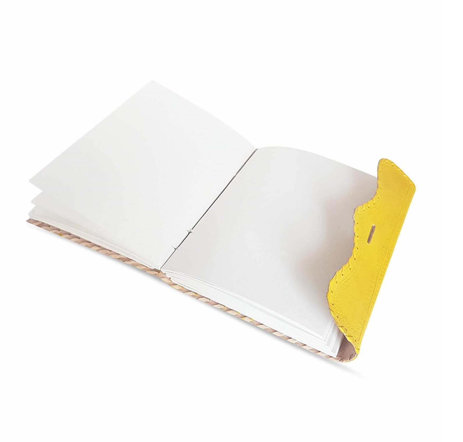 Handmade Yellow Colour Leather Diary with Lock & Key Diary Etsy