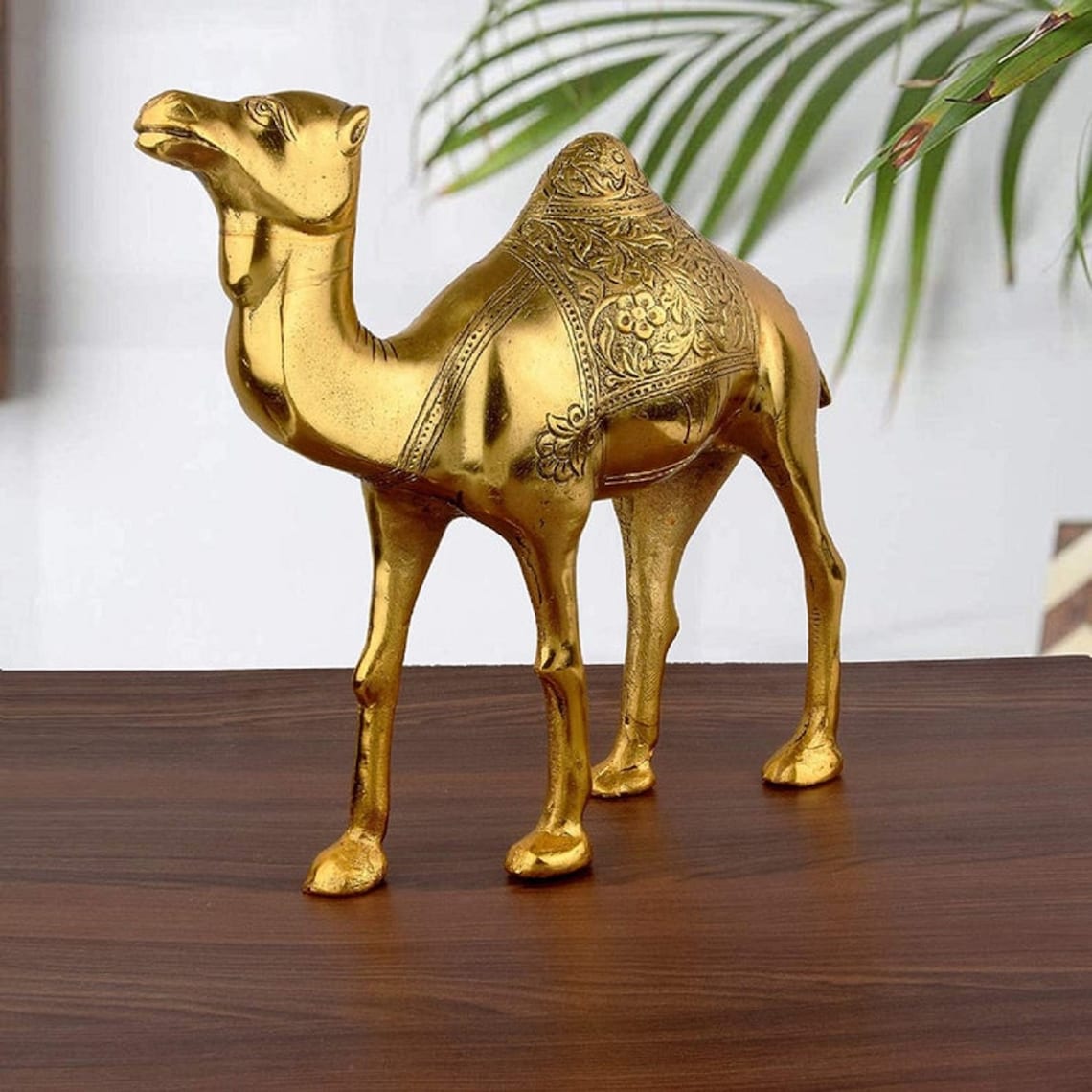 metal camel statue