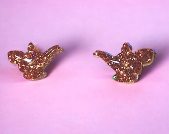 Wünsche | Aladinlampe | Genie Lampe | Maus Ohren Ohrringe | Disney Ohrringe | Disneyworld Ohrringe | Aladin Genie | Prinzessin Jasmin